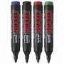 Marker permanent uni-ball PROKEY PM-122, varf rotund