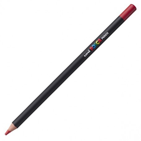 Creion pastel uleios POSCA Pastel Pencil KPE-200.16, 4 mm, vermilion